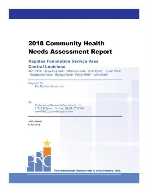 2018 Community Health Needs Assessment Released