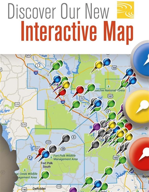 Interactive Map of Healthy Activities around the region