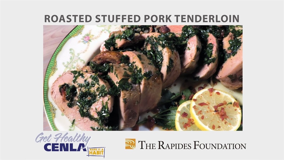 Roasted Stuffed Pork Tenderloin