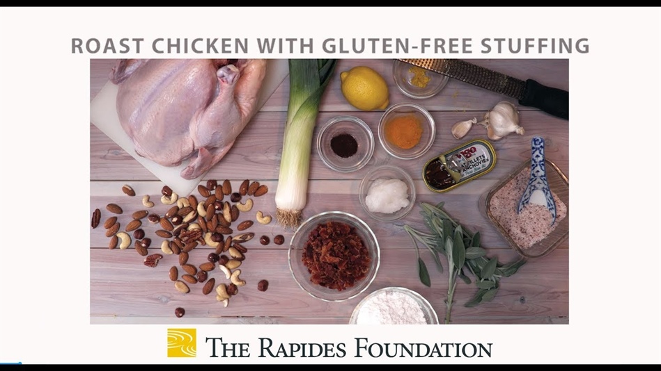 Roast Chicken with Gluten-Free Stuffing