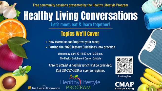 Free Healthy Lifestyle Luncheon Scheduled in Allen Parish